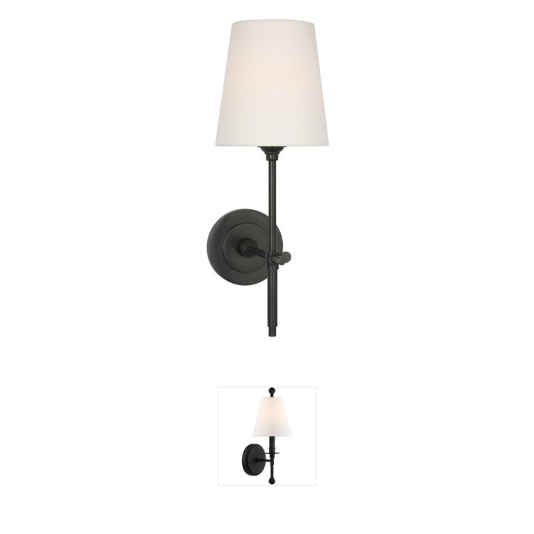 Visual Comfort Signature Collection Thomas O'Brien Bryant Cordless LED Linen Sconce