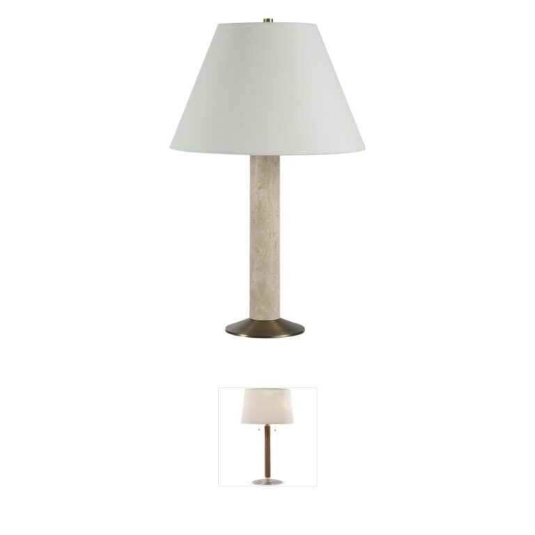 Renwil Tamara Beige Dimmable Table Lamp