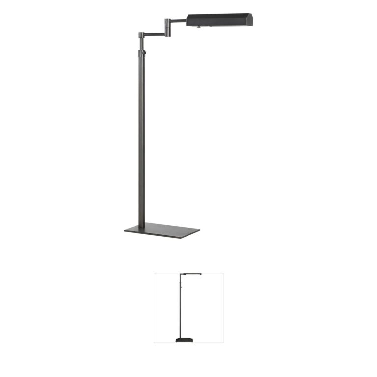 Renwil Thiva Adjustable Bronze Swivel Floor Lamp