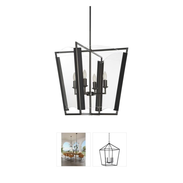 Renwil Toussaint Clear Glass Pendant