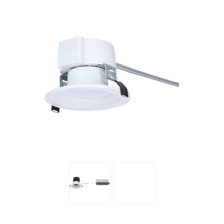 Satco ColorQuick PowerQuick 4-Inch Field Selectable LED Commercial Downlight
