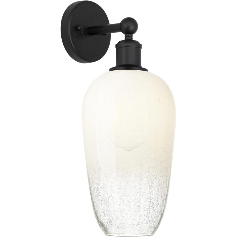 Edison Brookhaven Flute Sconce: Industrial Modern Wall Lighting