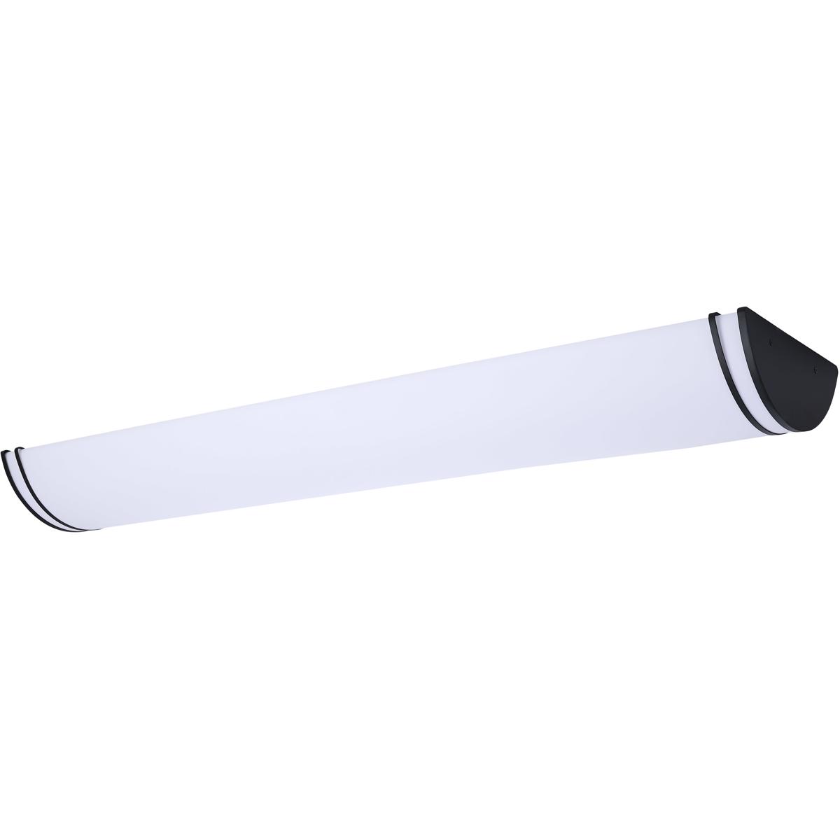 Nuvo Glamour 50" Black LED Linear Flush Mount - CCT Selectable