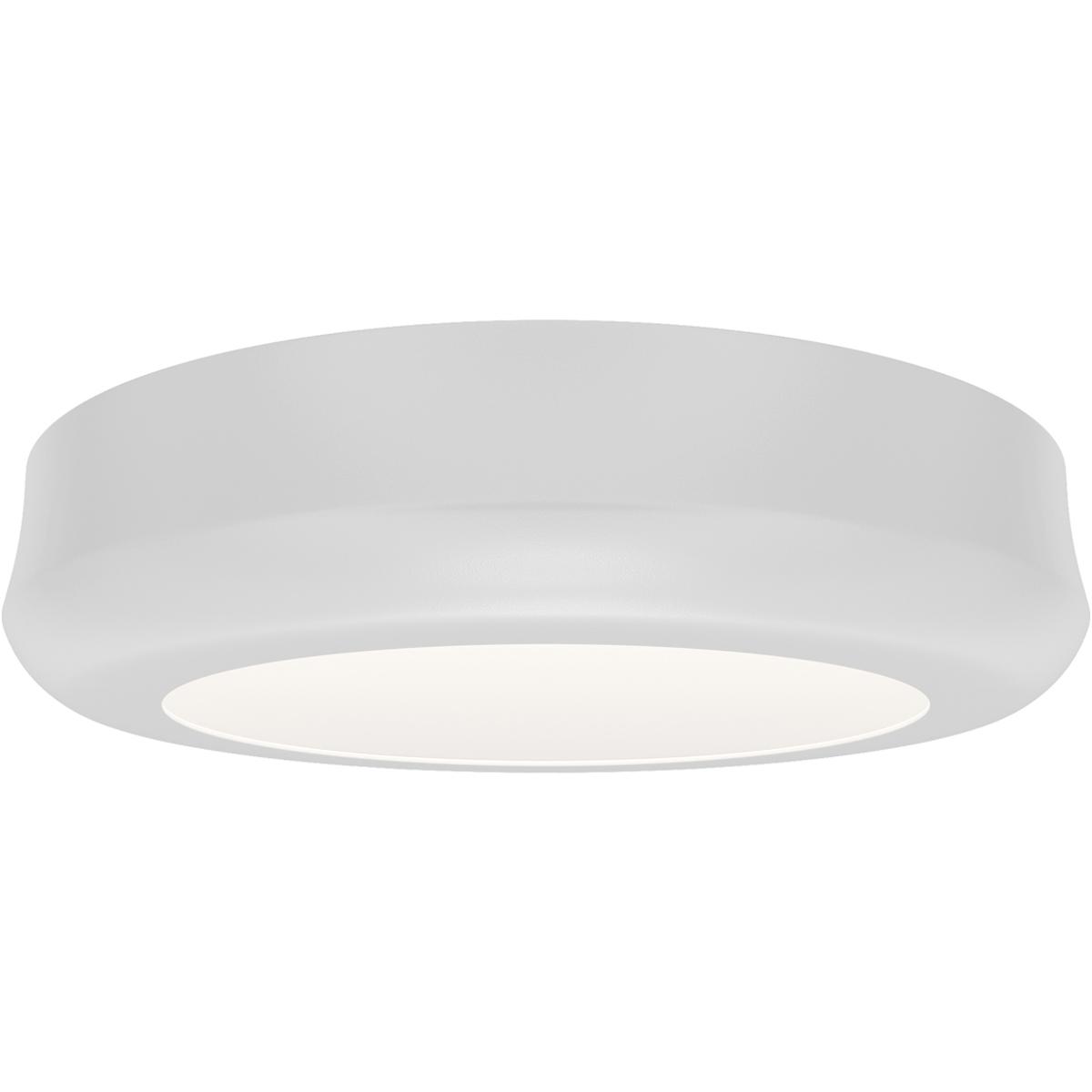 WAC Lighting Parthenon 5" LED Flush Mount - White