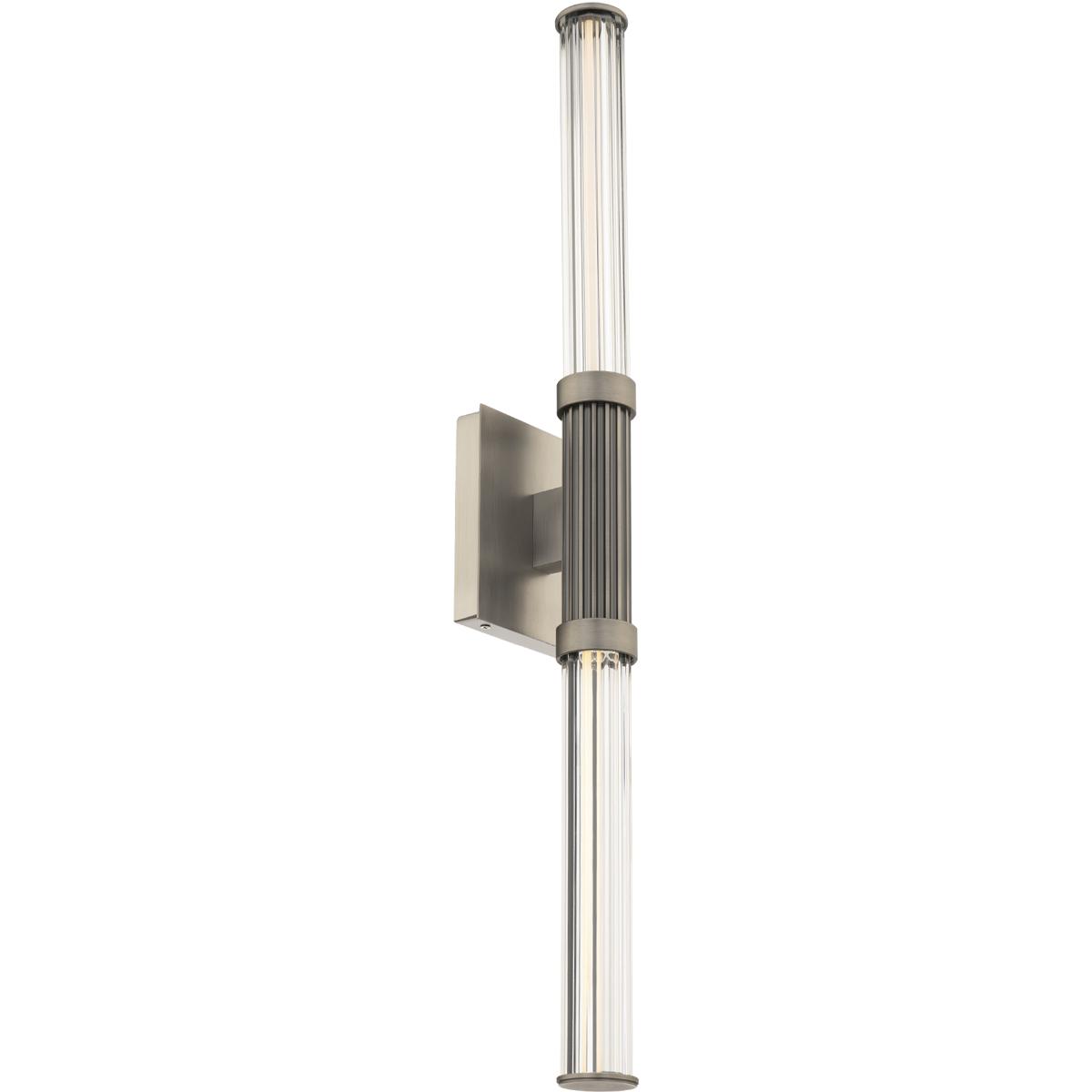 Modern Forms Ribeye LED Wall Sconce | Brushed Nickel Elegance