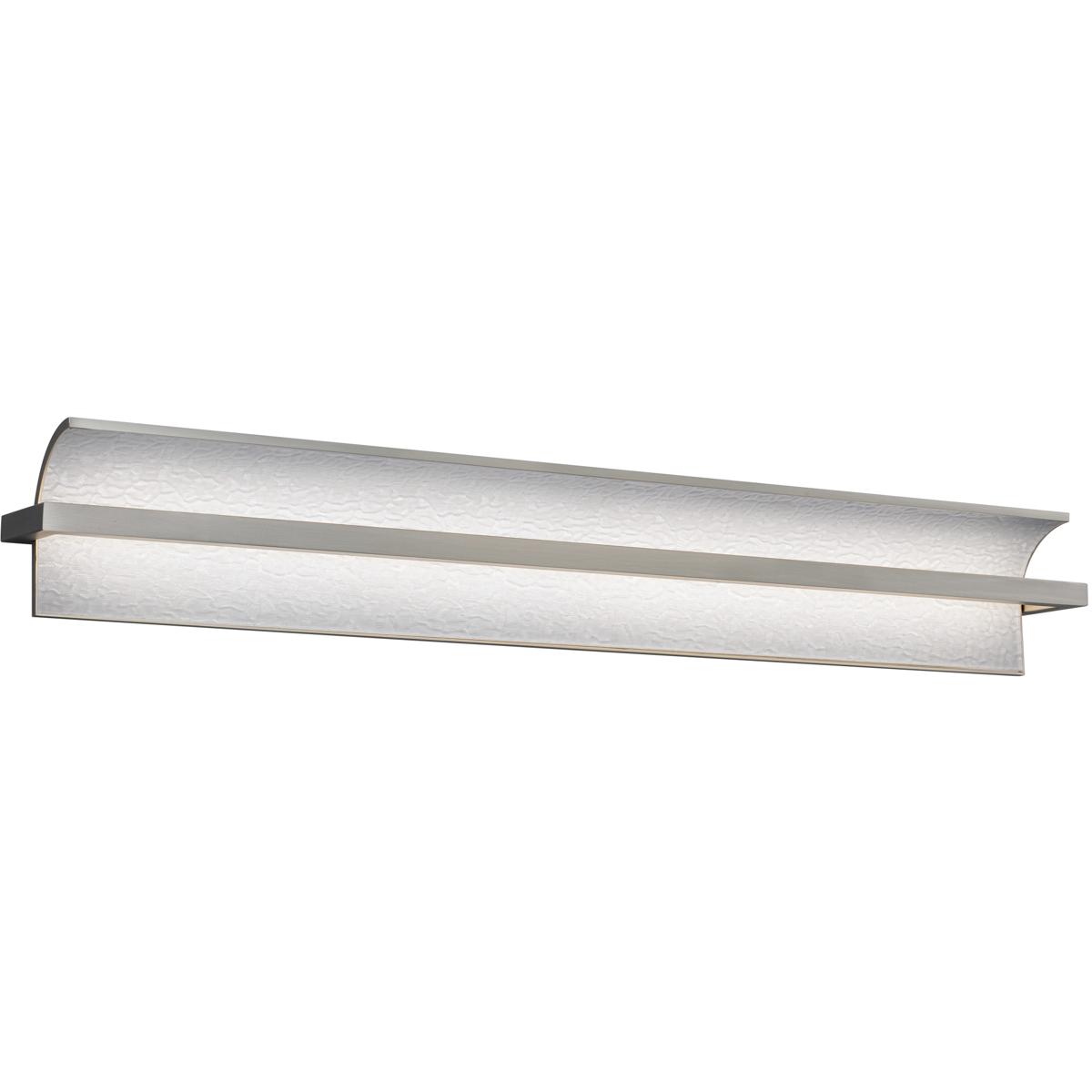 WAC Lighting Shard 34" Brushed Nickel LED Vanity Light