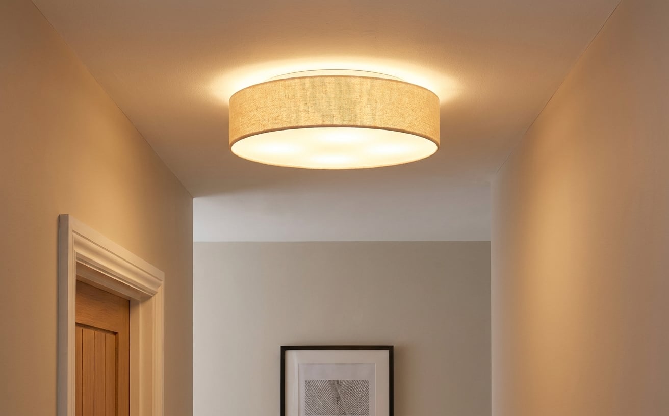 flush mount size