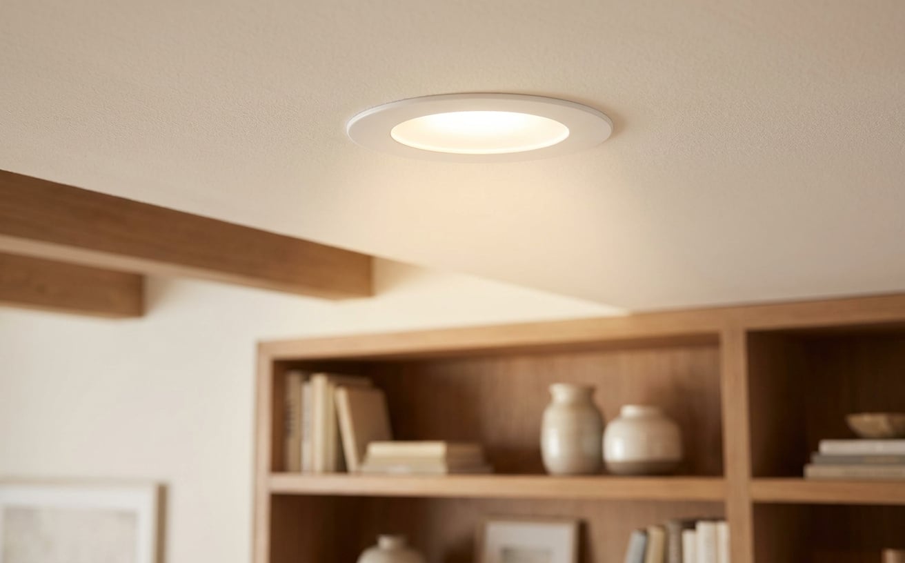 how to install recessed lighting no attic