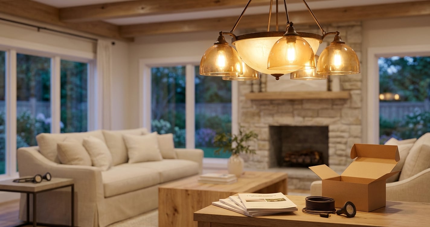 installing landscape lighting