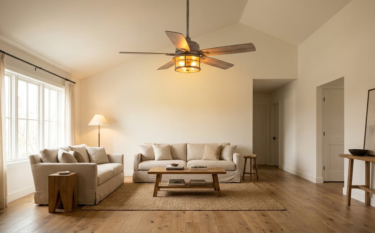 size ceiling fan