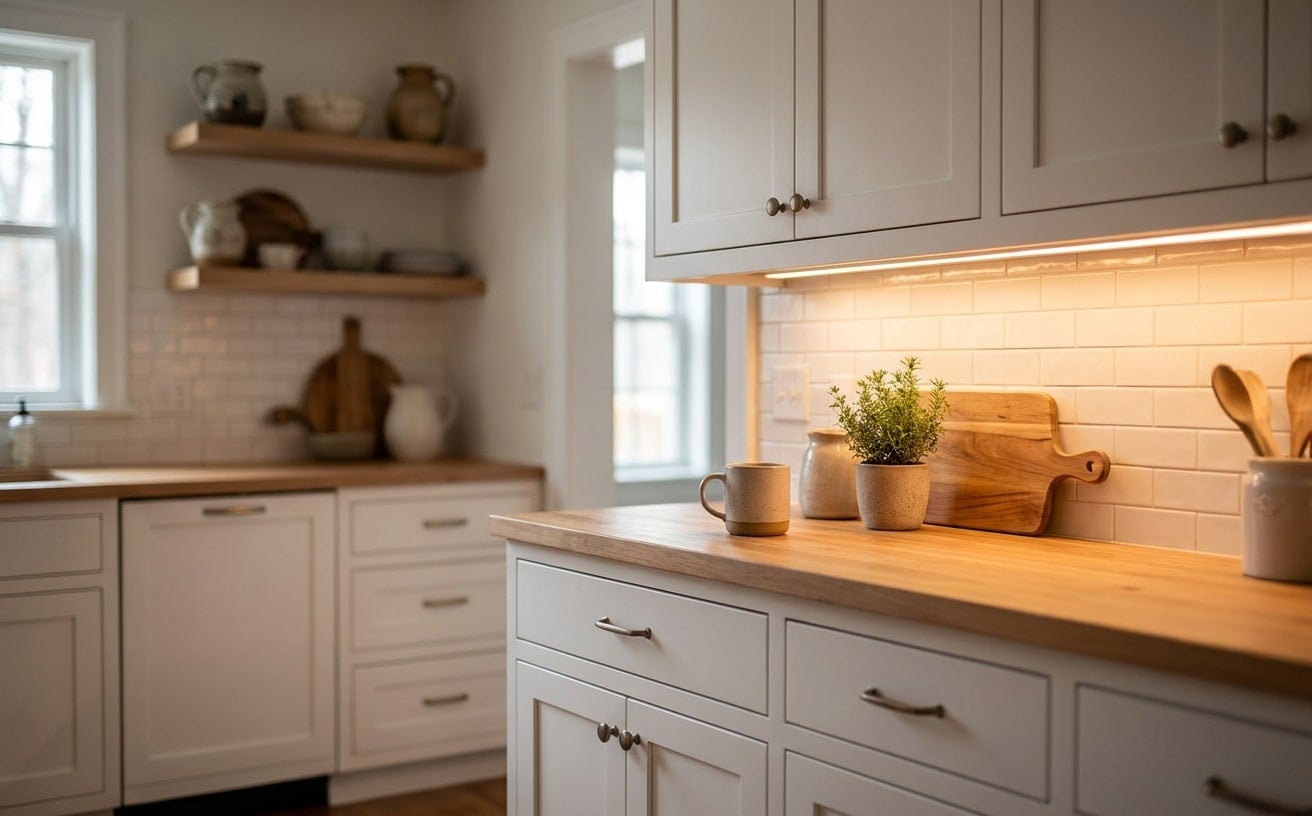 how many under cabinet lights