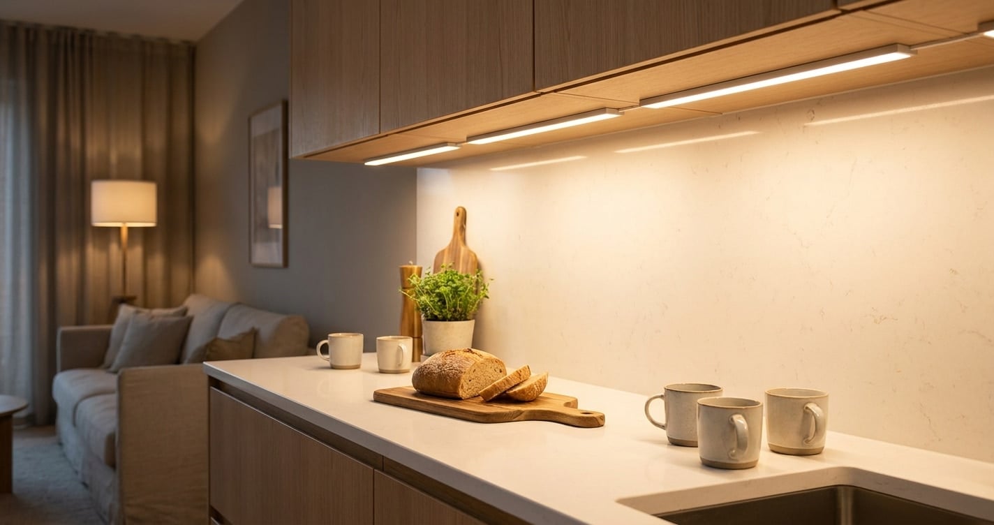 how many under cabinet lights