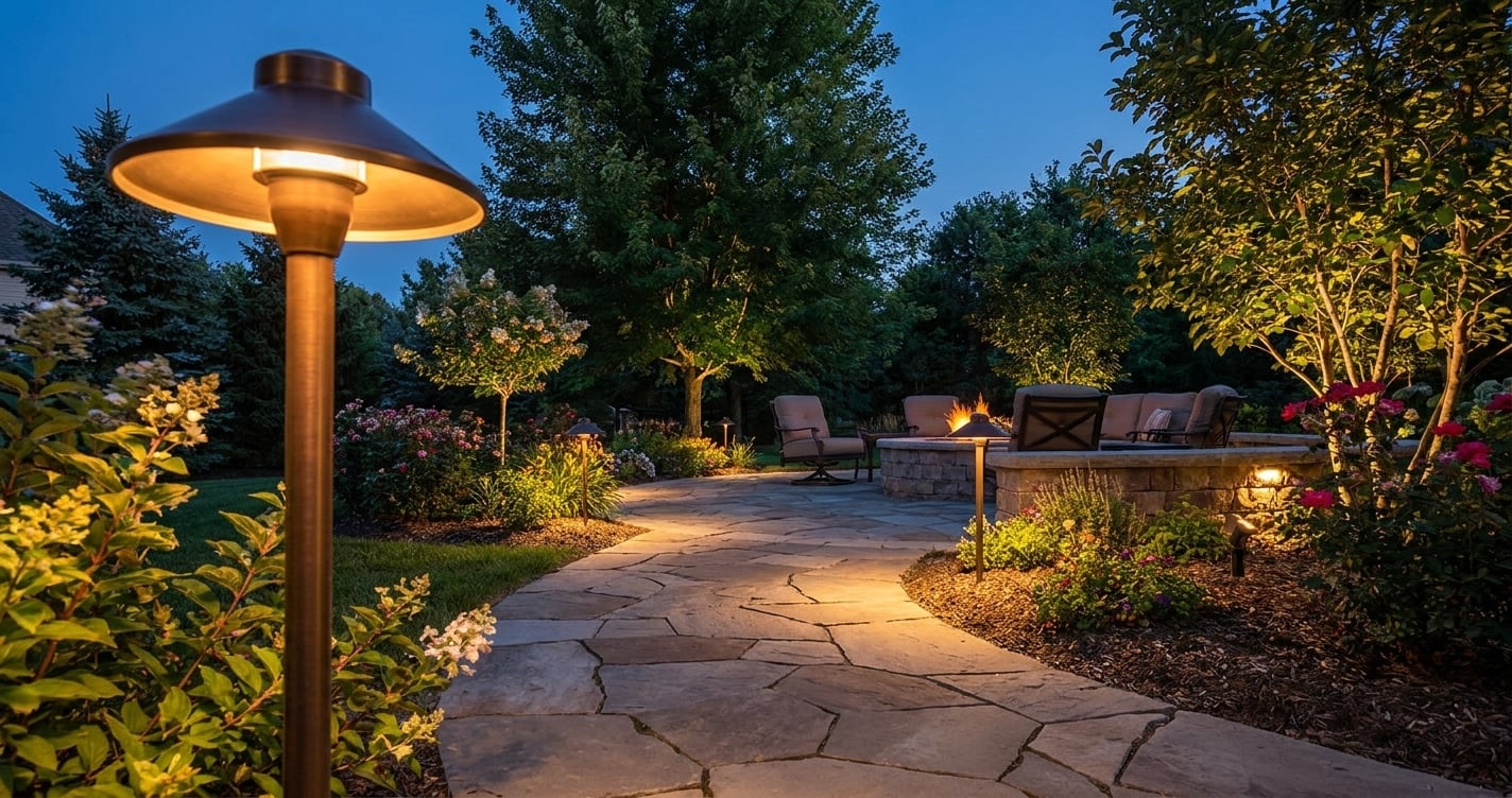 landscape lighting plan