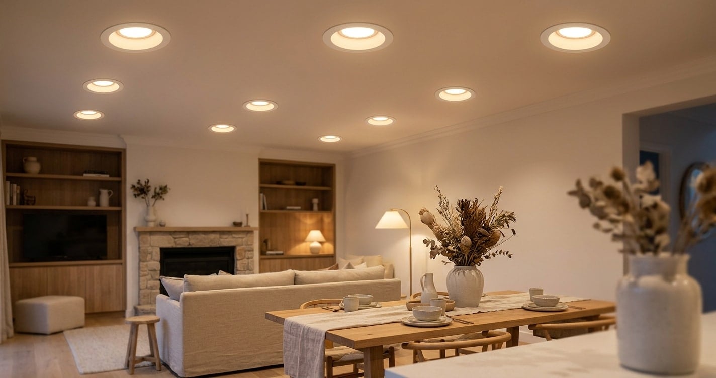 recessed lighting layout